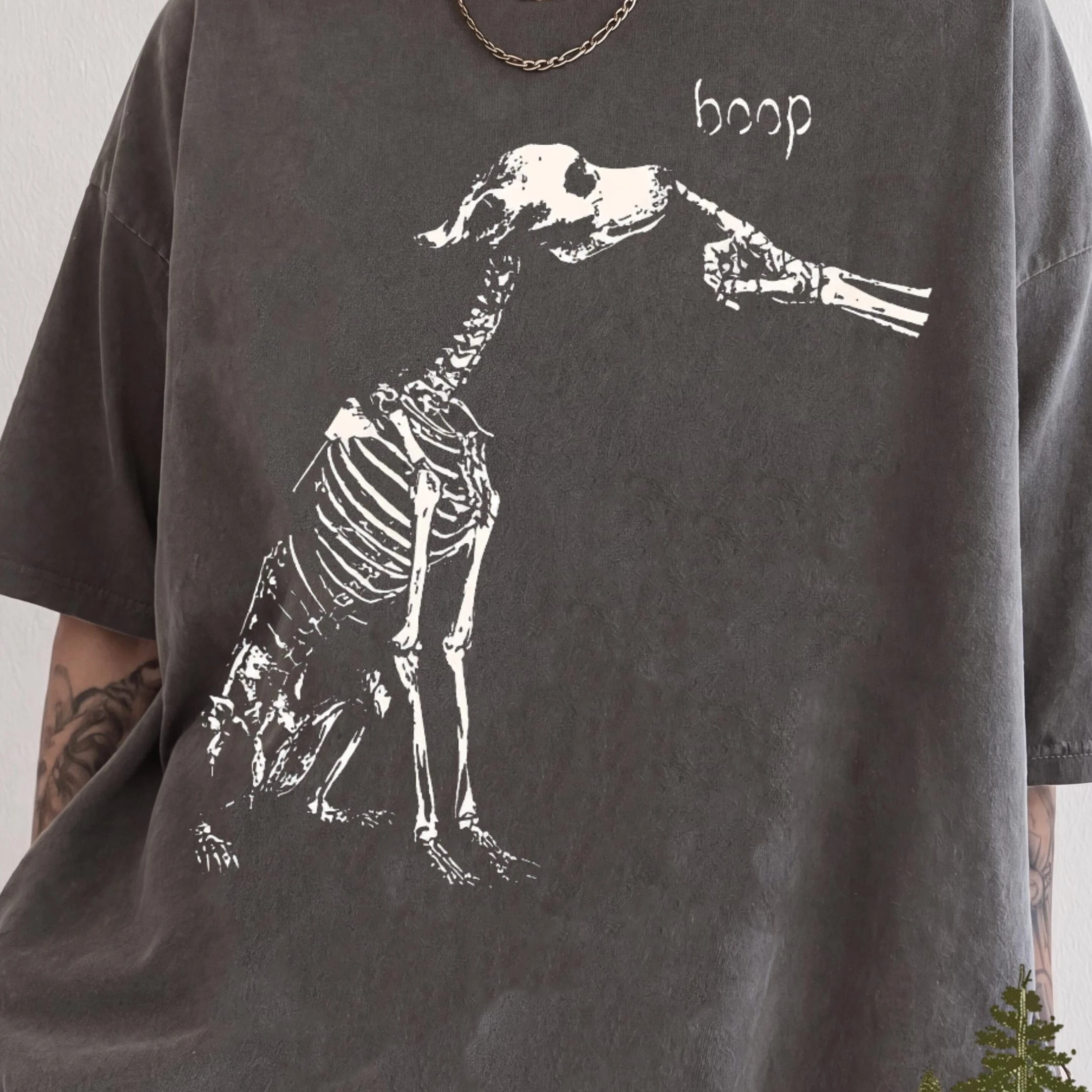 Dog Skeleton Shirt, Boop Dog Halloween Tee Sweatshirt, Funny Spooky Dog Lover Gift, Dog Mom Shirt