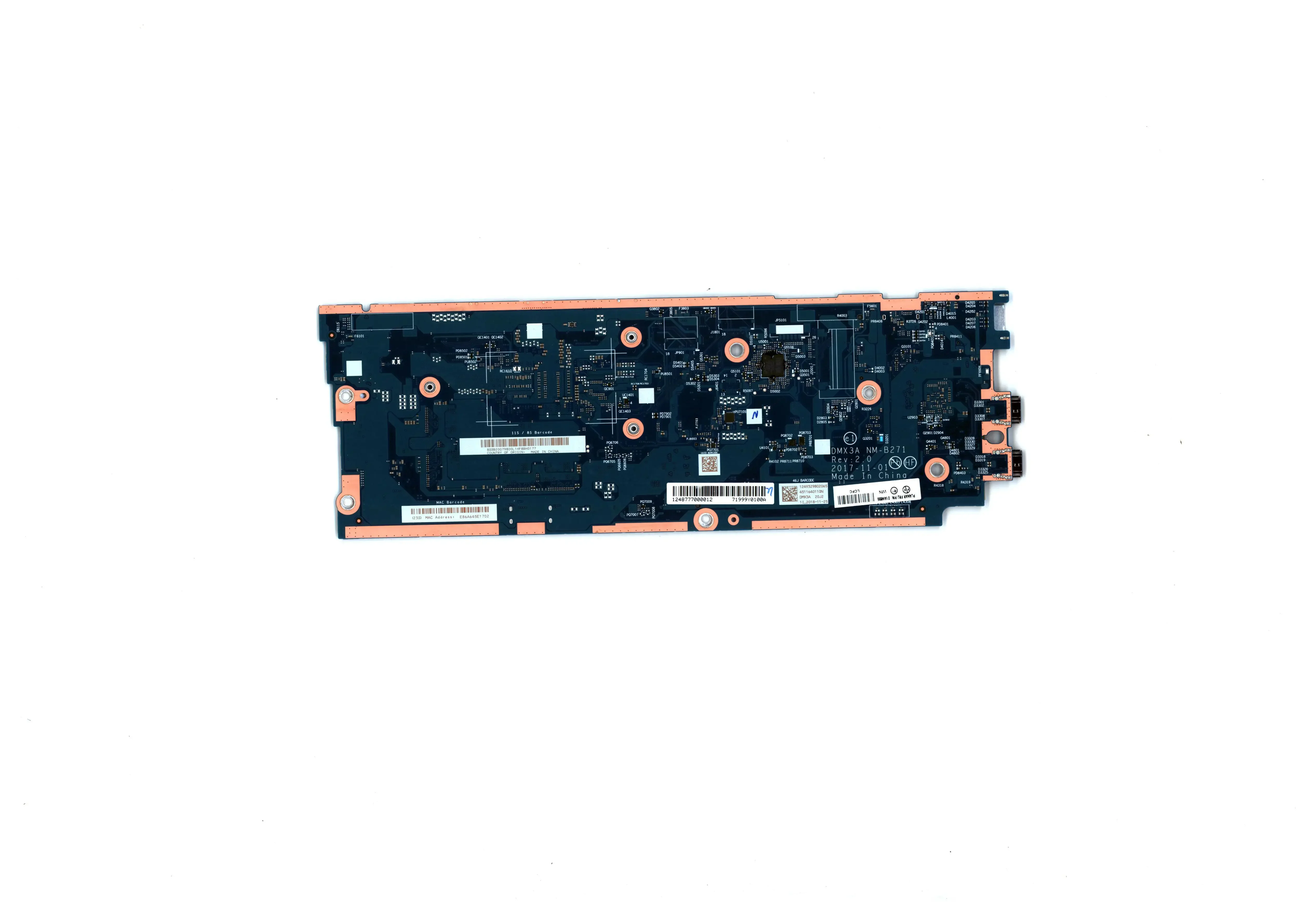 Motherboard For Lenovo ThinkPad X1 Tablet 3rd Gen Laptop Mainboard I5-8350U UMA 8G 01AW885