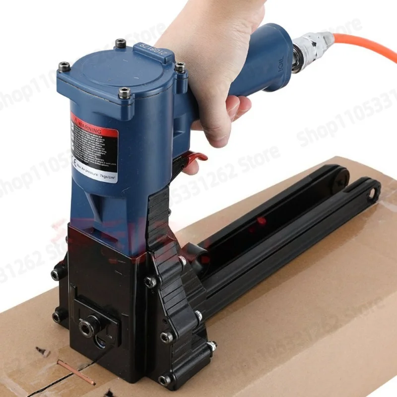 OW-3519 Pneumatic Sealing Machine, Paper Carton Nail Gun for Box Sealing and Baler