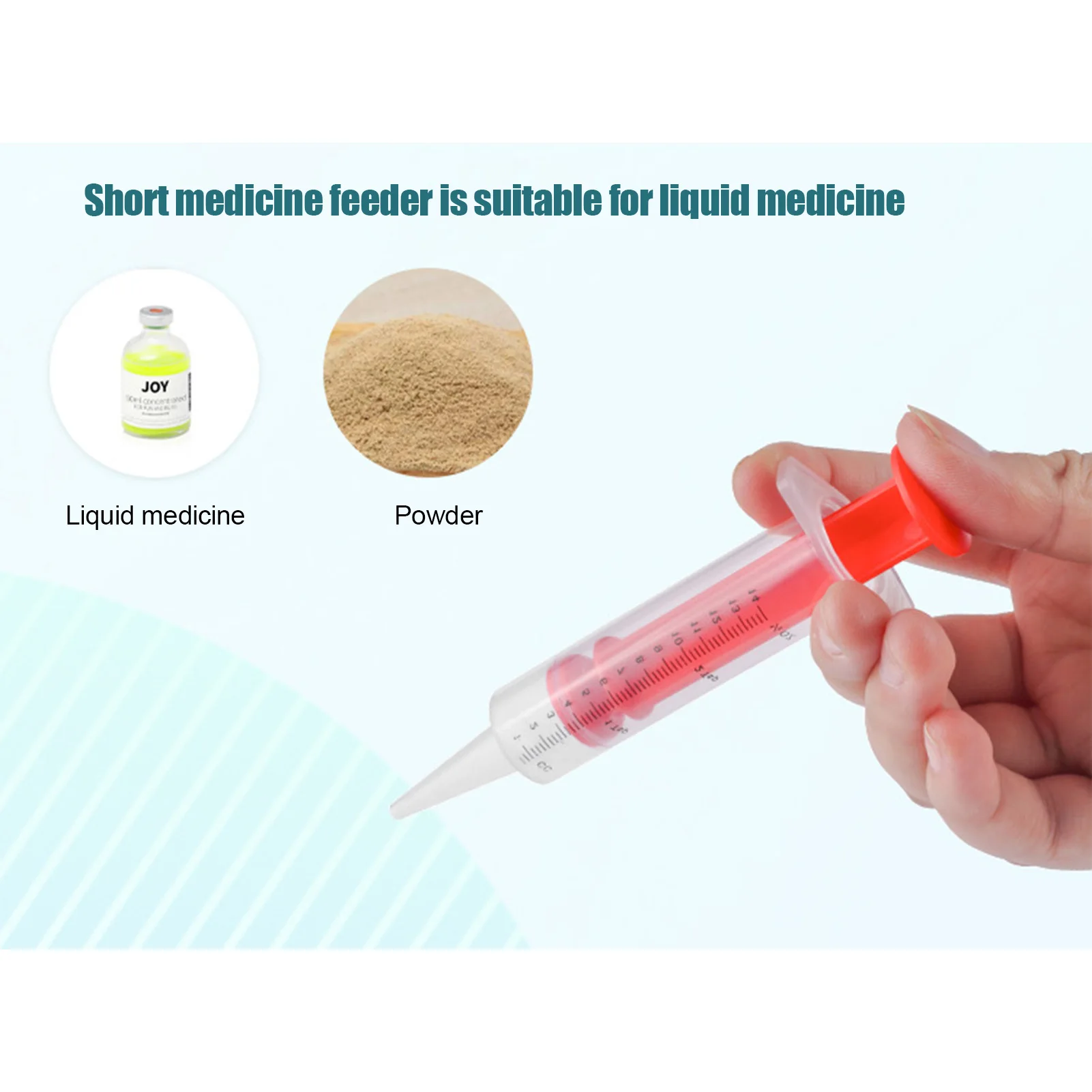 Cat Dog Pill Shooter Medicine Liquid Feeding Dispenser Pet Silicone Soft Tip Pet Tablet Pill Feeder for Puppy Kitten