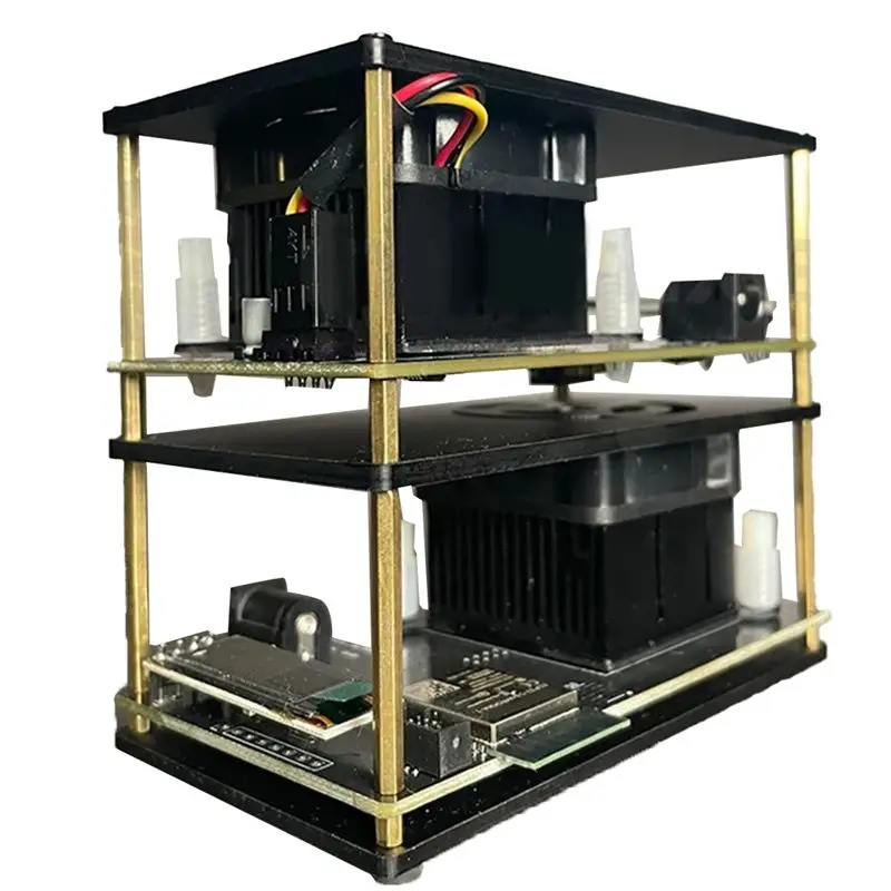 QWE-For BM1397 640GH/S High-Efficiency Bitcoin Miner ASIC Solo Mining Device For BTC Crypto Currencys Powerhouse EU Plug