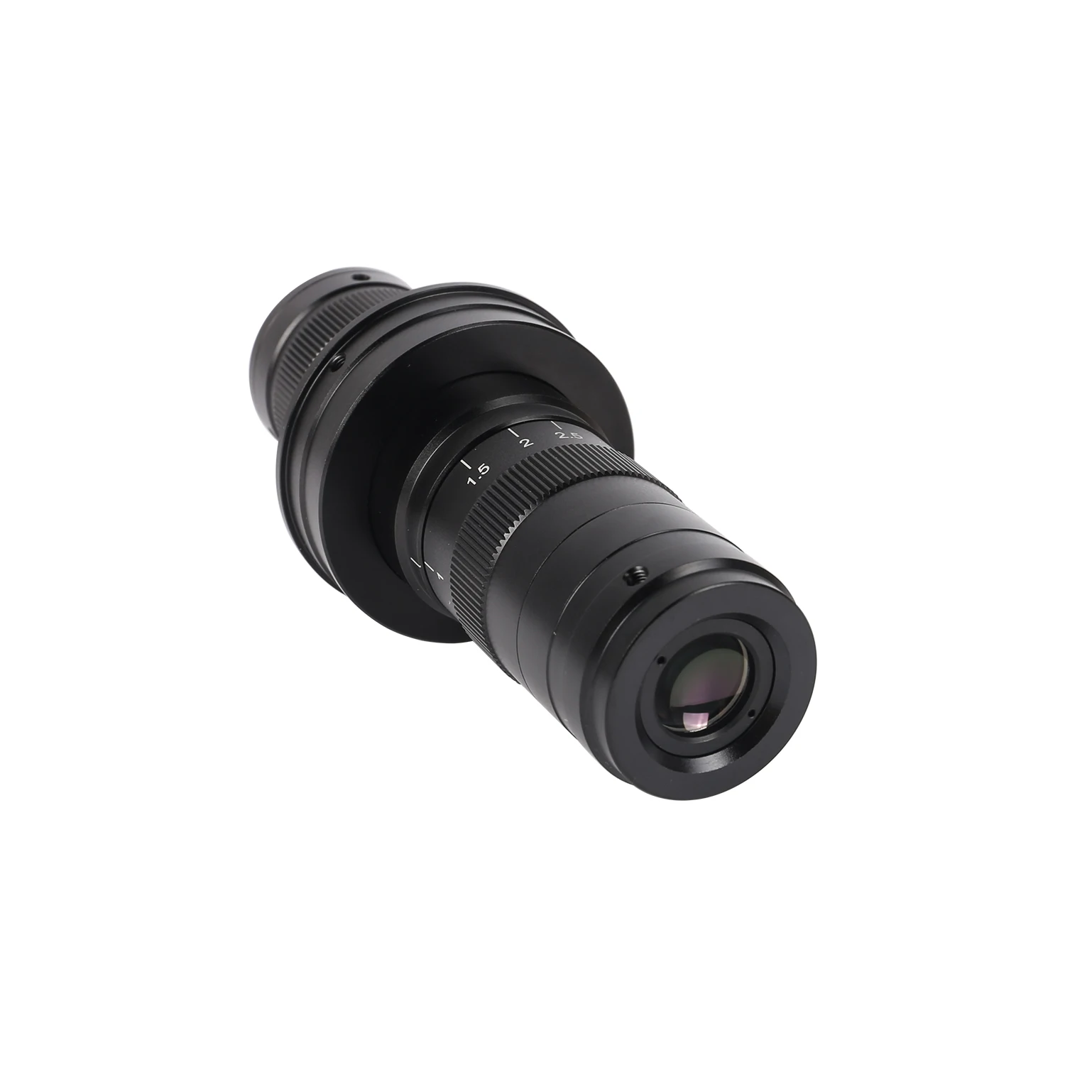 Imagem -04 - Lente Microscópio Monocular Ajustável Microscópio Faça Você Mesmo Acessórios 50 mm Diâmetro de Instalação 07 a 45 x 150x