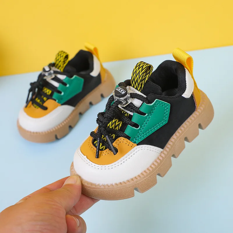 

Baby Shoes 2023 New Fashion Casual Girls Boys Sneakers Lace Up Comfortable Breathable Tenis Shoes For Infant Walking Kids Shoes