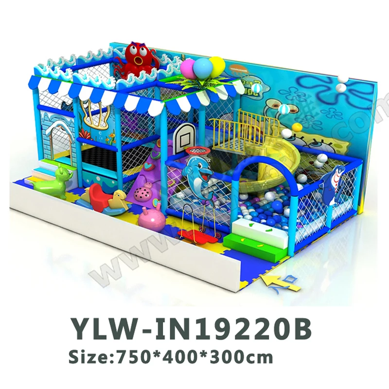 YLWCNN Customized Children Amusement Indoor Playground Kiddie Play Center Game Equipment Baby Paradise Maze