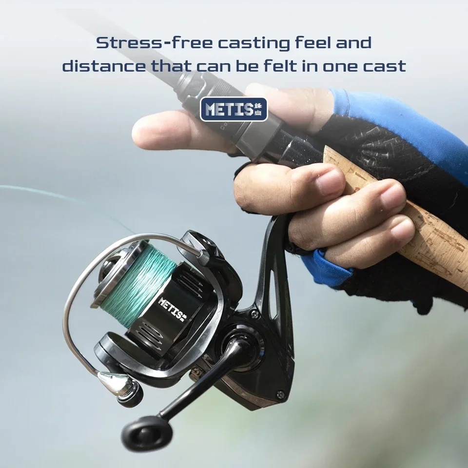 TSURINOYA METIS 1000　&　SEASIR CAST-X2　右 TSURINOYA Spinning Fishing Reel METIS 1000 2000 3000 Versatile