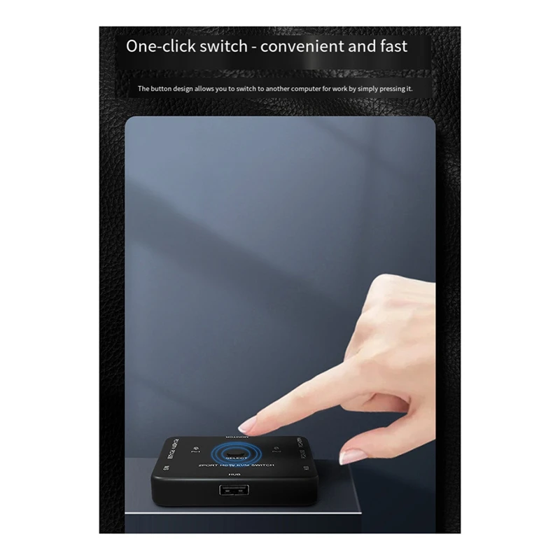 

KVM-переключатель 4K-совместимый разветвитель USB-концентратор-переключатель адаптер передачи зарядное устройство для телефона несколько расширительных док-станций для ПК-ABVP