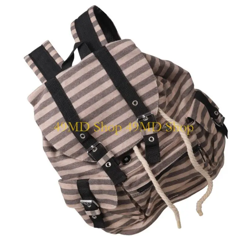 49MD Travel Backpack All-Matching Backpack School Bag Aesthetic Backpack for Teens