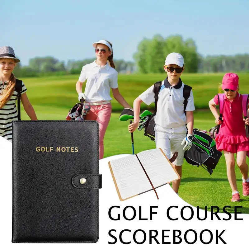 

Golf Scorecard Book Golf Journal Notebook Progress Tracking Green Field Supplies Sports Accessories For Driving Ranges Outside