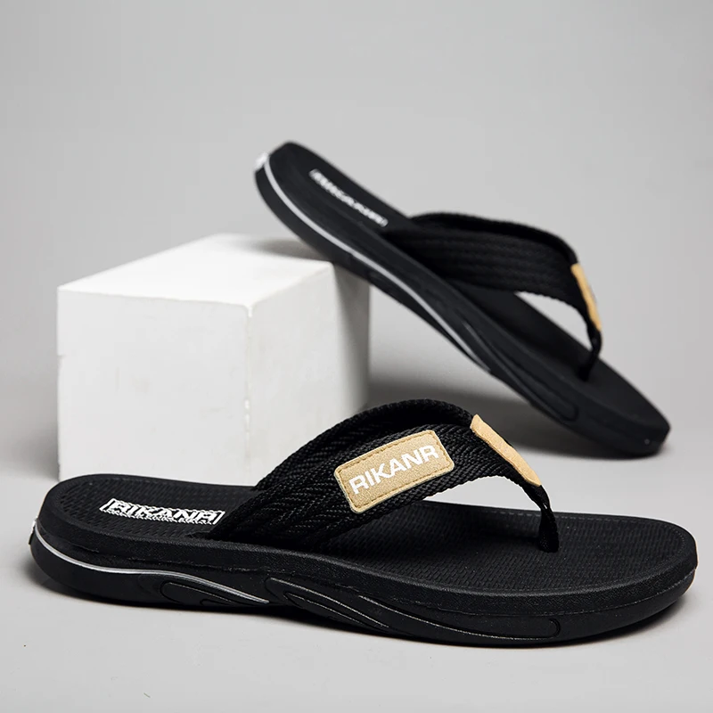 عالية الجودة الرجال الوجه يتخبط أحذية الشاطئ عادية حجم كبير الرجال الصنادل الصيف الترفيه المضادة للانزلاق الترفيه المضادة للانزلاق أحذية الشاطئ