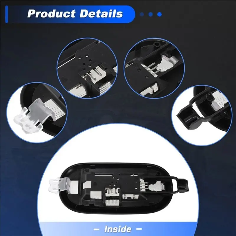 【Price Drop !!】 New For Jeep JK Wrangler 2007-2018 Interior Overhead Dome Light Lamp 1GE93XDVAD Roof Reading Light 1GE93XDVAC 1G