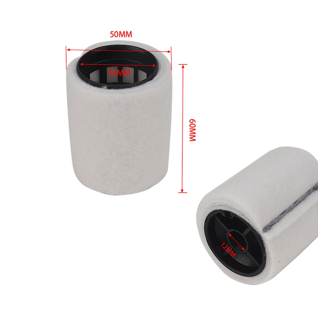 Engine Crankcase Oil Separator Filter 11127793164 Fits for BMW 3 Series E46 320D E39 520D 530D Rubber Seals Filzvlies 5Pcs