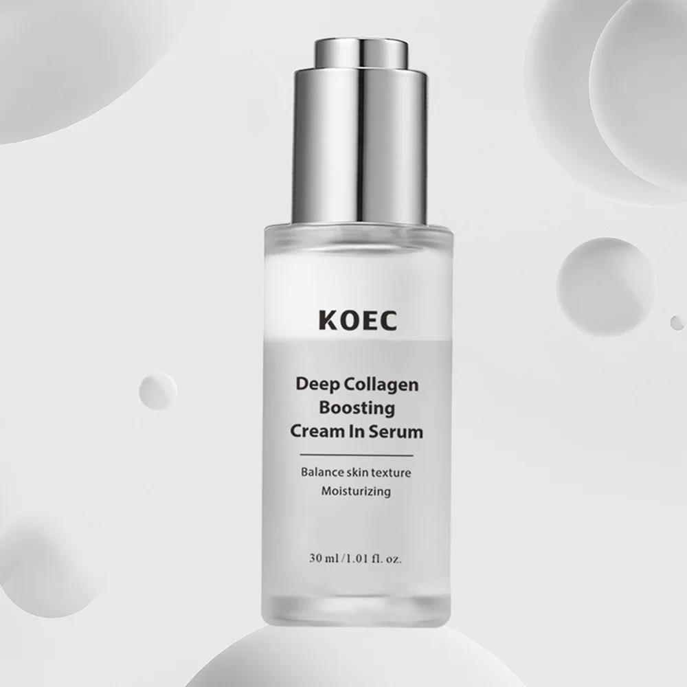 Koec Collagen Milk Cap Essence for Skin Firmness, Boosts Hydration and Radiance, Ideal for All Skin Types, Korean Beauty Essenti