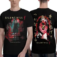 Silent Hill F juego de terror 2025 hombres mujeres camiseta juego amante traje Vintage camisetas Camiseta algodón ropa clásica