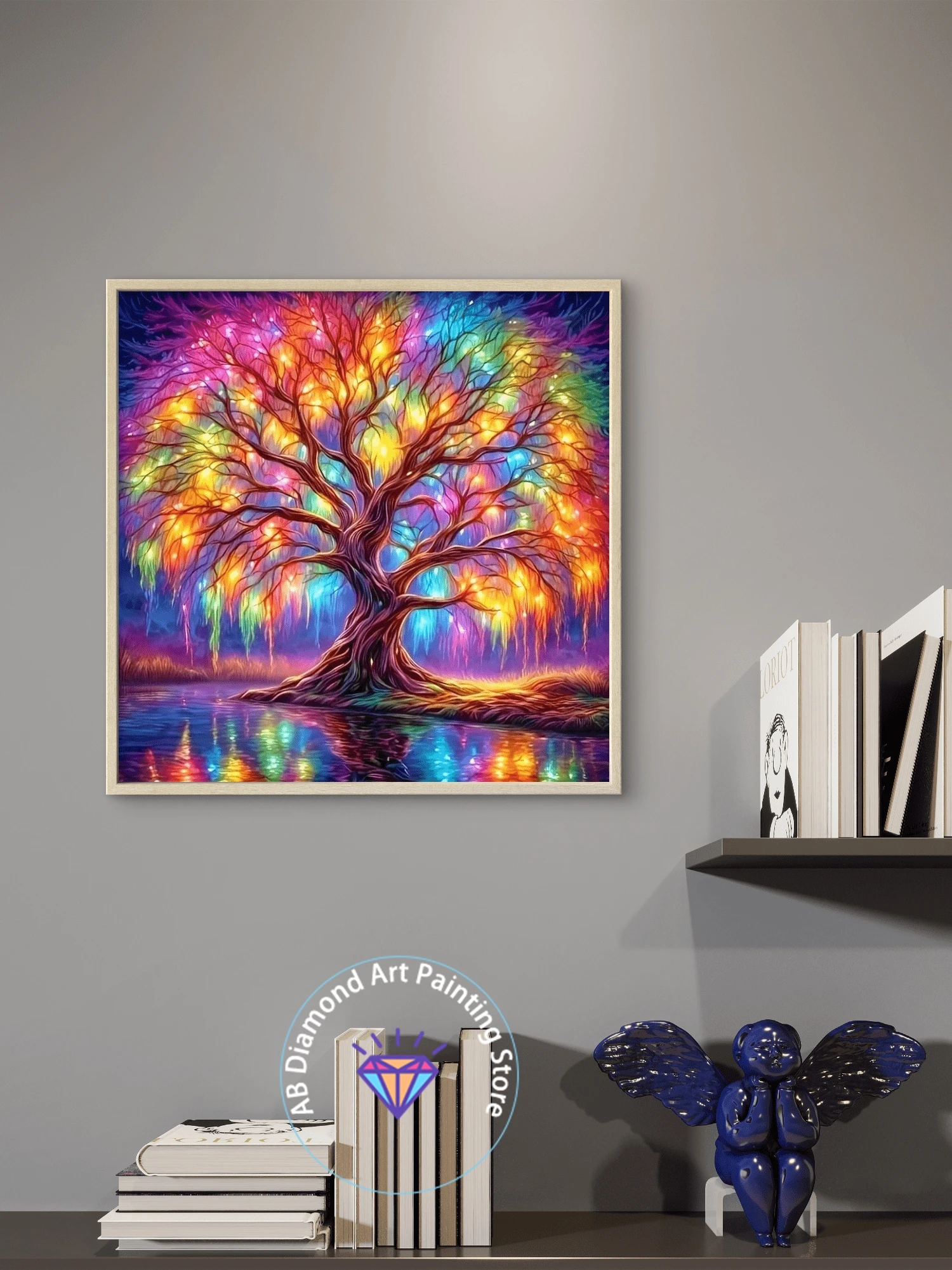 Kit di pittura diamante AB Albero Nuova collezione Scenario Diamante fai da te Ricamo Punto croce Arte fatta a mano Regalo Artigianato Decorazioni per la casa Regalo