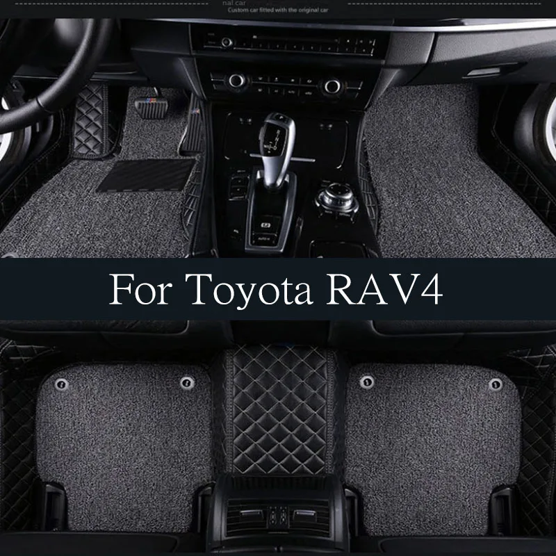 

Car Floor Mat for Toyota RAV4 XA50 Hybrid XLE 2019~2023 Foot TPE Liner Storage Carpet Pad Custom Waterproof Cover Rug Accessorie