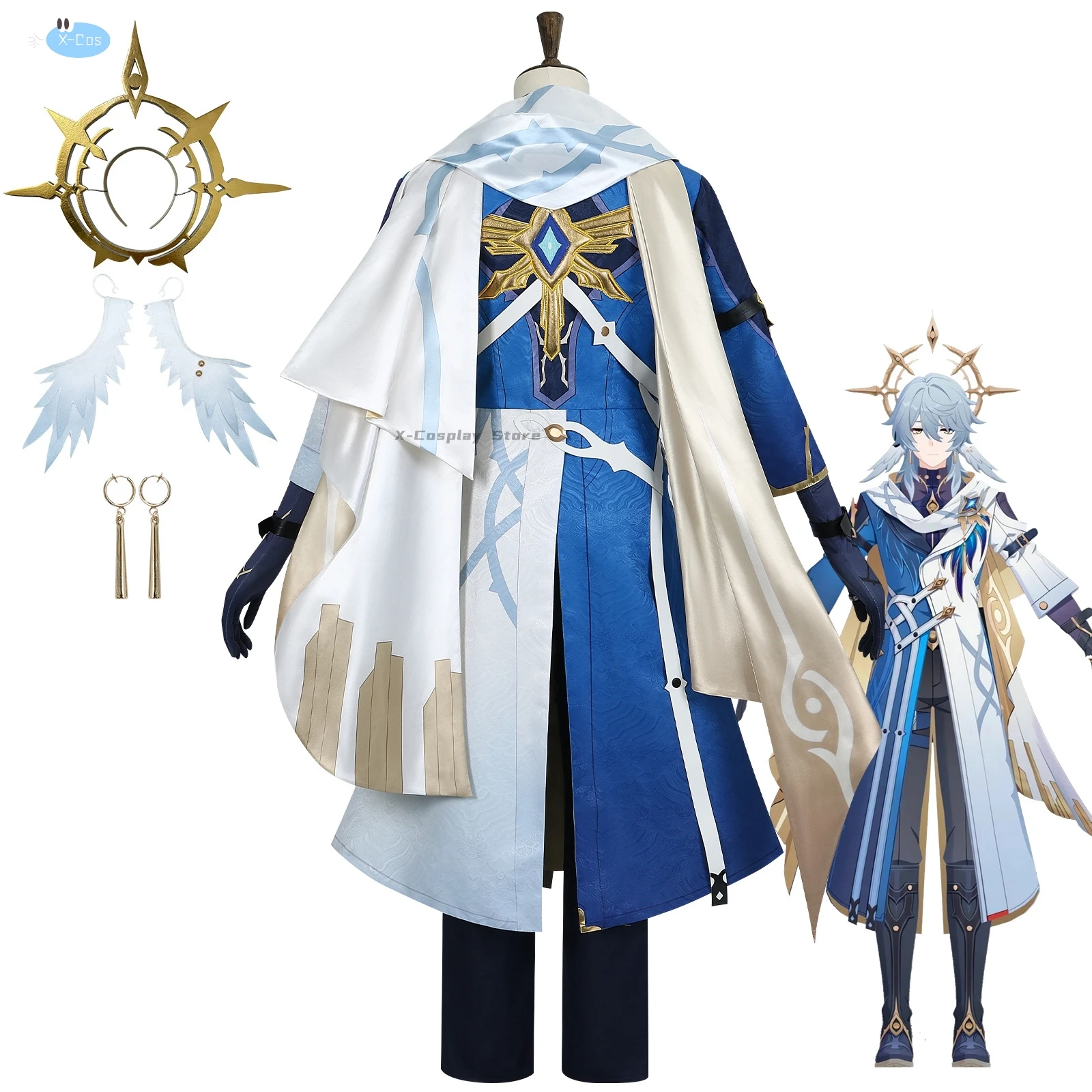 Sunday Косплей Игра Honkai Star Rail Sunday Косплей Костюм Аниме Карнавал Comic Con Анимационный Опора