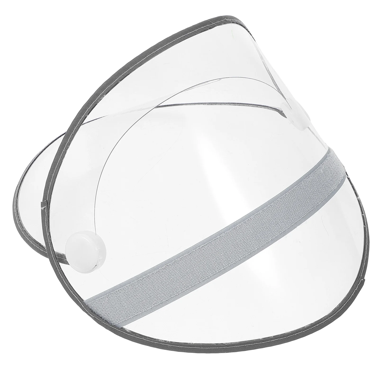 

Transparent Raincoat Hat Brim Replaceable Face Protector for Rain Poncho Lightweight Shield Cap Brim Raincoat Accessory