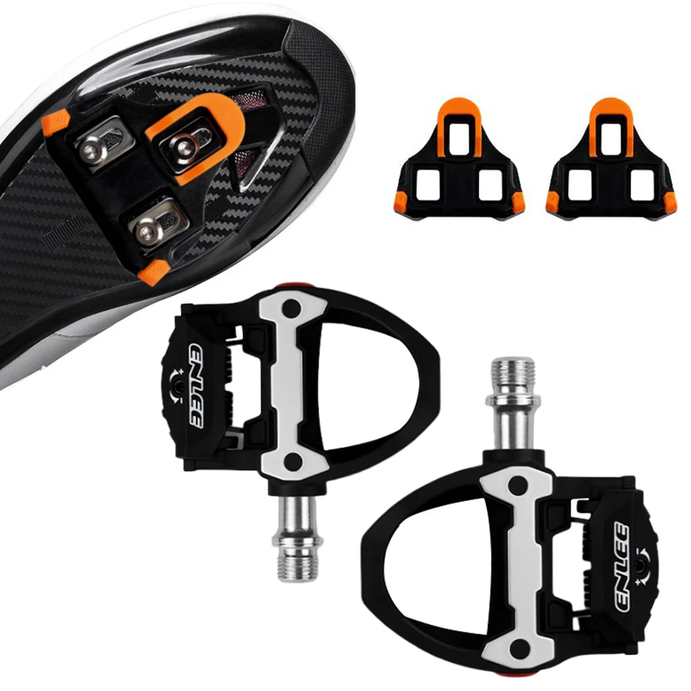 

Bicycle Locking Pedals Bike Clipless Pedal Lightweight Nylon Bicycle Pedals Waterproof SPD-SL System Cycling Accessories