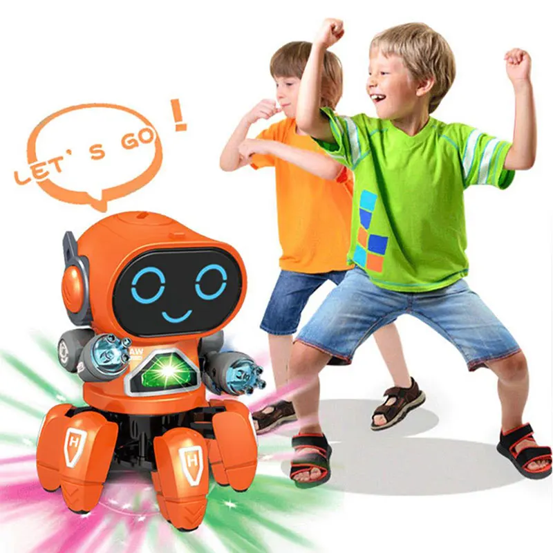 RC Dansend Octopus Robotspeelgoed met LED-muziek |   Elektrisch geanimeerde marionet voor kinderen |   Kerstverjaardagscadeau voor jongens en meisjes