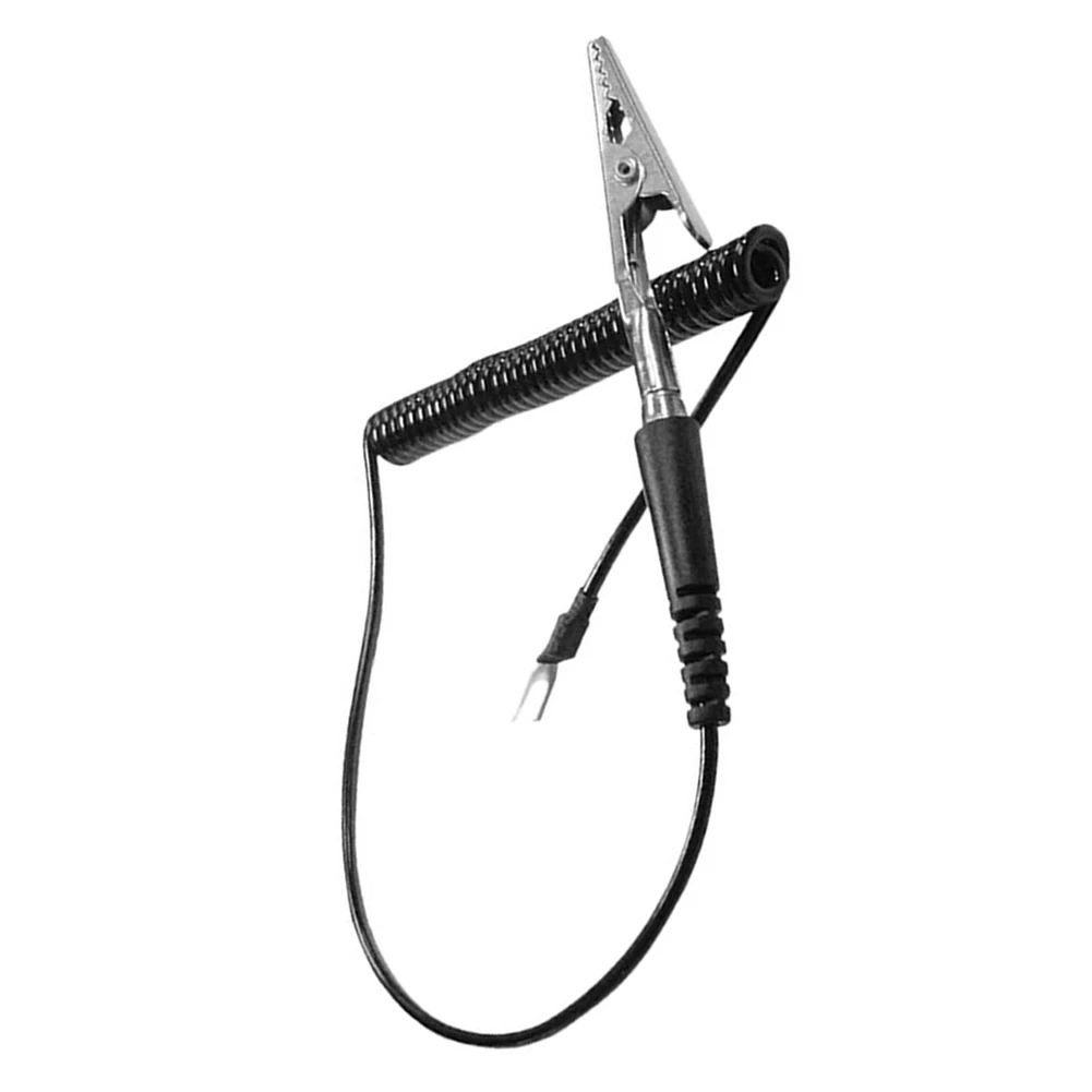 Зажим для заземляющего кабеля для TS80 и TS100 1, 5 м, антистатический пружинный зажим для электроники, безопасность пайки