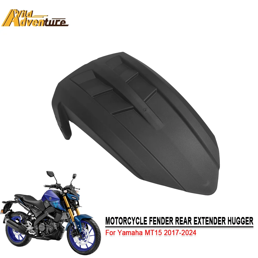 MT15 Motorcycle Fender Rear Extender Hugger for Yamaha MT15 MT 15 15MT MT15 2017-2024 Mudguard Protector Motorcycle Accessories