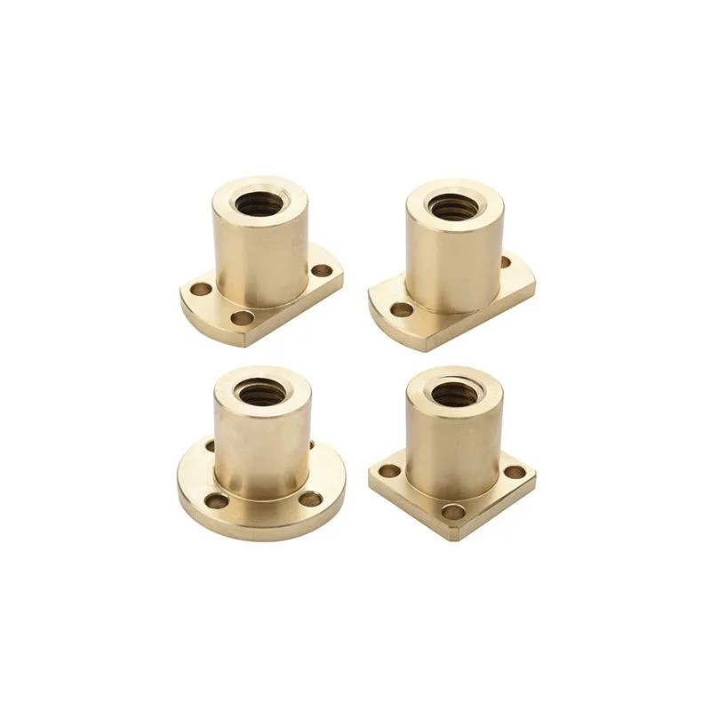 

30 degree trapezoidal screw nut method Blue type GMTSCR series