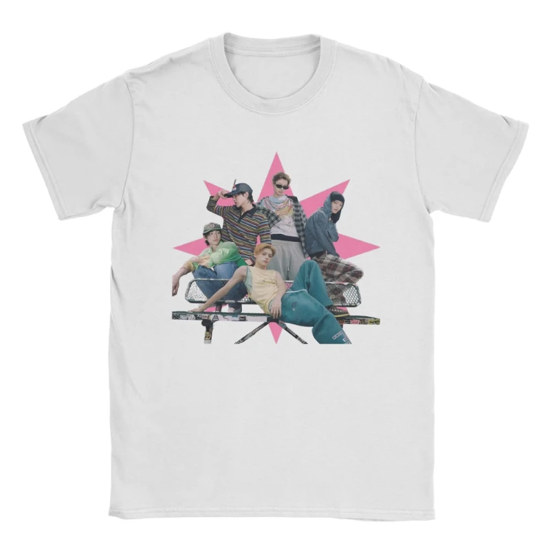 Novidade Cortis Band Camisetas Homens Mulheres Kpop Hip Pop O Pescoço Camisetas de Algodão Manga Curta Camiseta Gráfica Roupas Oversize