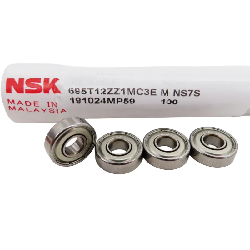 

Original NSK high speed bearing 695ZZ 5*13*4mm R-1350ZZ 695T12ZZ precision Miniature ball bearings 695 695Z 1350 5x13x4 mm