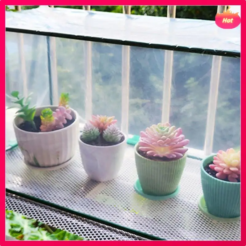 

ABYP 2X Mini Greenhouse Indoor Plants Small Green House Portable Frame Indoor And Outdoor Flowers And Succulents Growing