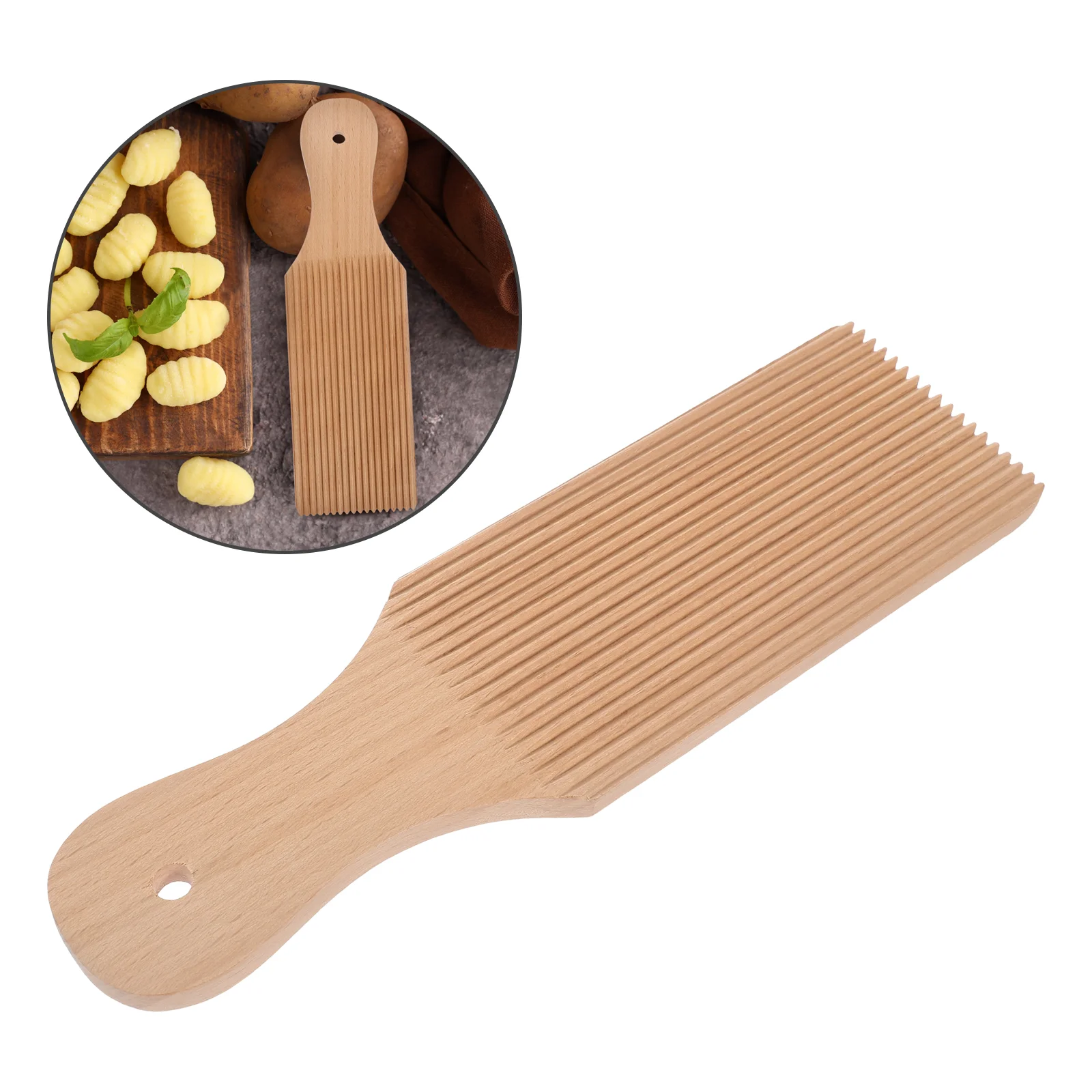 

Cavatelli Maker Wooden Gnocchi Boards Paddle Wooden Gnocchi Makers Household Pasta Maker cavatelli maker