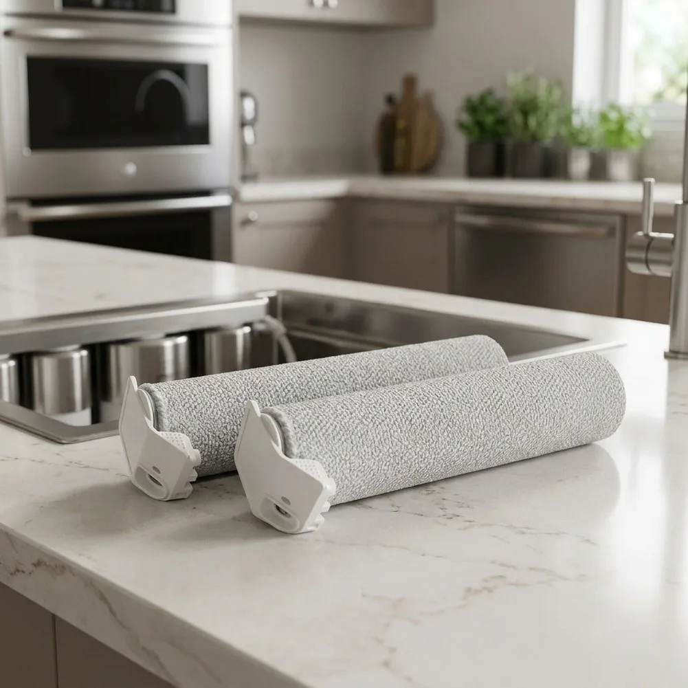 Vacuum Cleaner Part Mopping Roller Sturdy Plastic Efficient Cleaning Easy Installation Efficient Cleaning Tool
