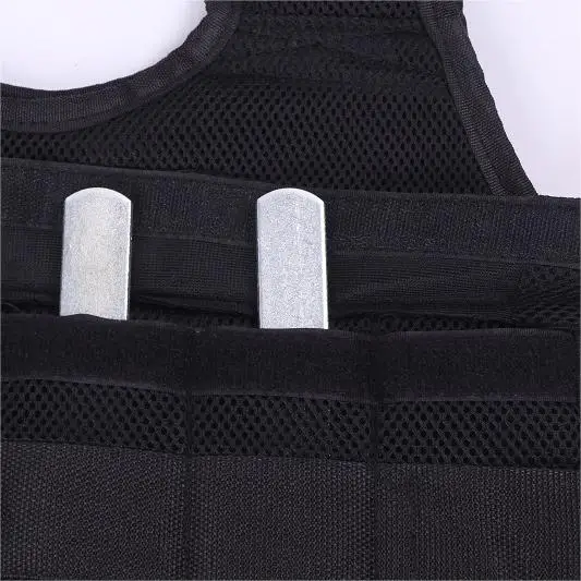 Factory Supplied Customized Fill Running Sandbag Sleeveless Adjustable Training Sensory Weighted Vest