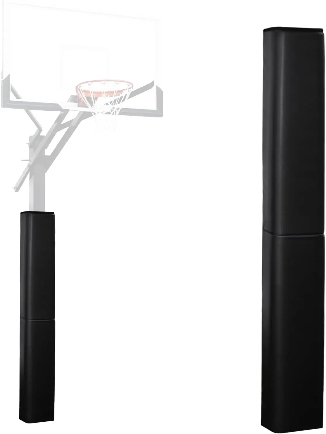 

Square Pole Basketball Goal Pad, 2'' Thick Padding for 4-6 Inch Poles, 6Ft Tall