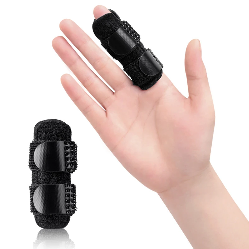 Adjustable Pain Relief Trigger Finger Fixing Splint Straighten Brace Sprain Dislocation Fracture Finger Splint Corrector Support