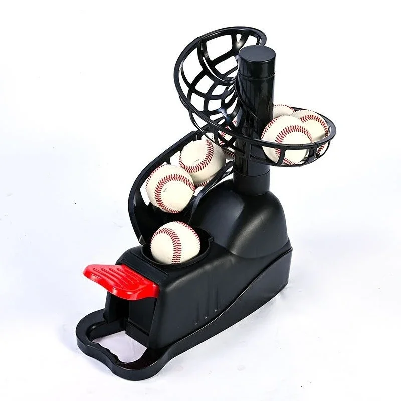 Indoor Play Training Outdoor Sports Smart Foot Baseball Practice Tee Machine Baseball Catapult
