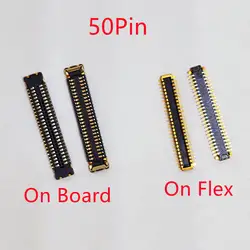 5-20Pcs LCD Display Screen Flex FPC Connector 50pin For Motorola Moto E7 Power E7Power XT2097 E7I Plug On Board