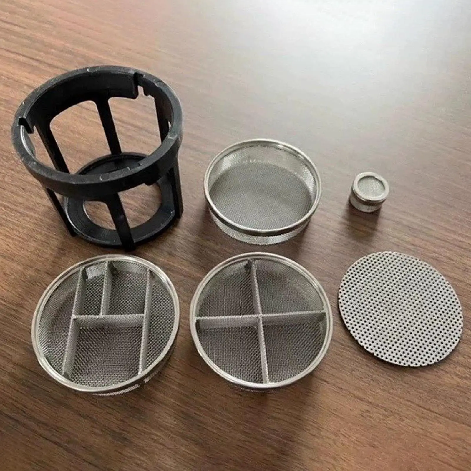 

Stainless Steel Watch Cleaner Basket Professional Watch Repair Mesh Holder Organizer for Watchmaker Tools