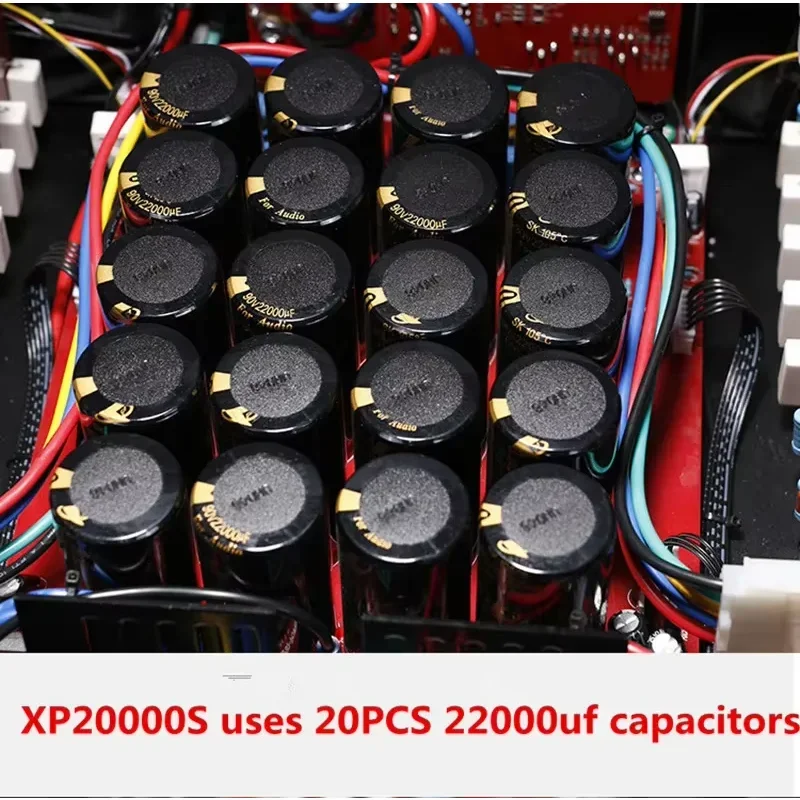 XP20000S 84 قطعة C5200 A1943 3000 واط + 3000 واط المهنية المنزلية النقية الخلفية KTV مؤتمر في الهواء الطلق مرحلة الأداء مضخم الصوت