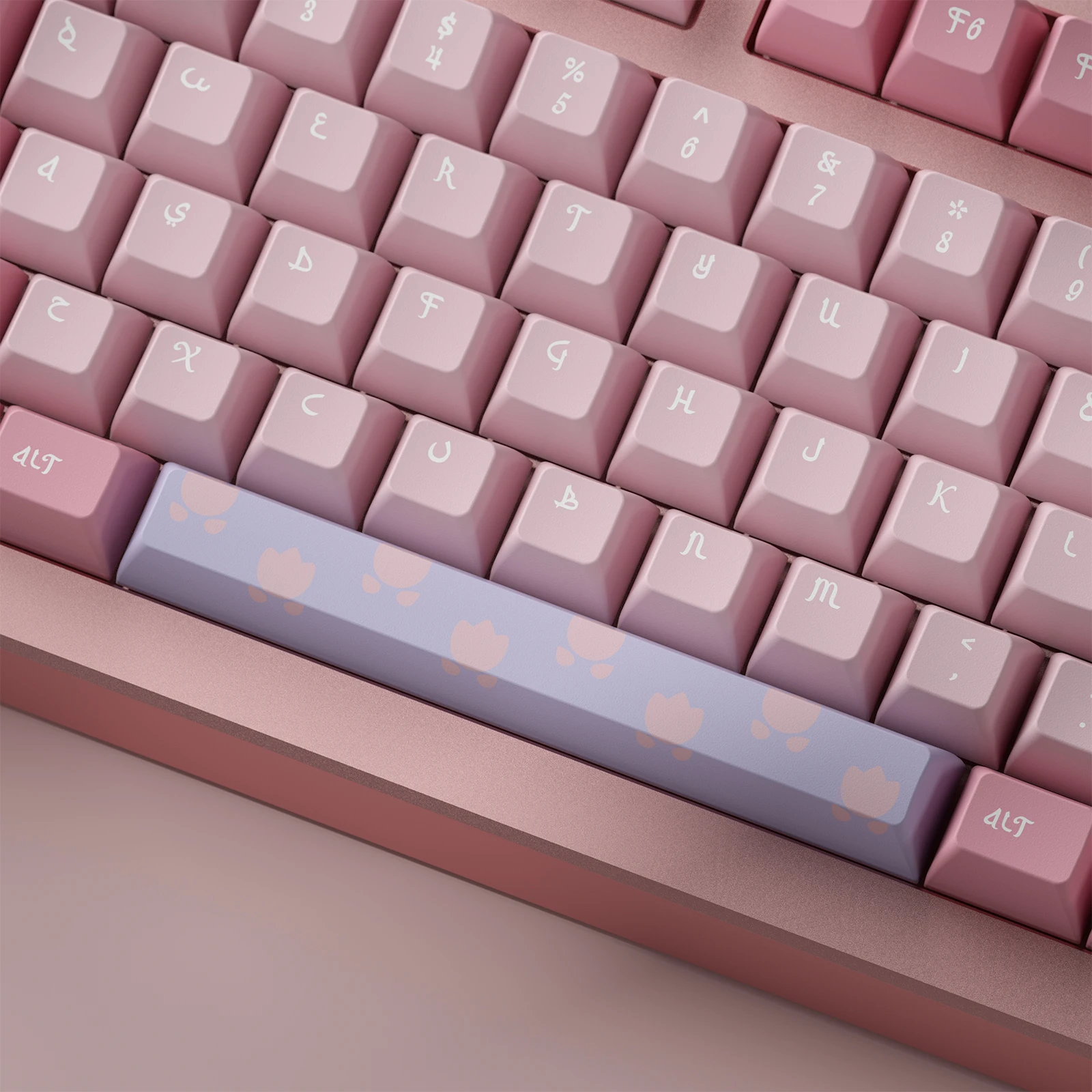 143 Keys/set Lovely Style Of Garden Party Keycaps PBT Dye Subbed Key Caps KCA Profile Keycap For MX Switch Mechanical Keyboard