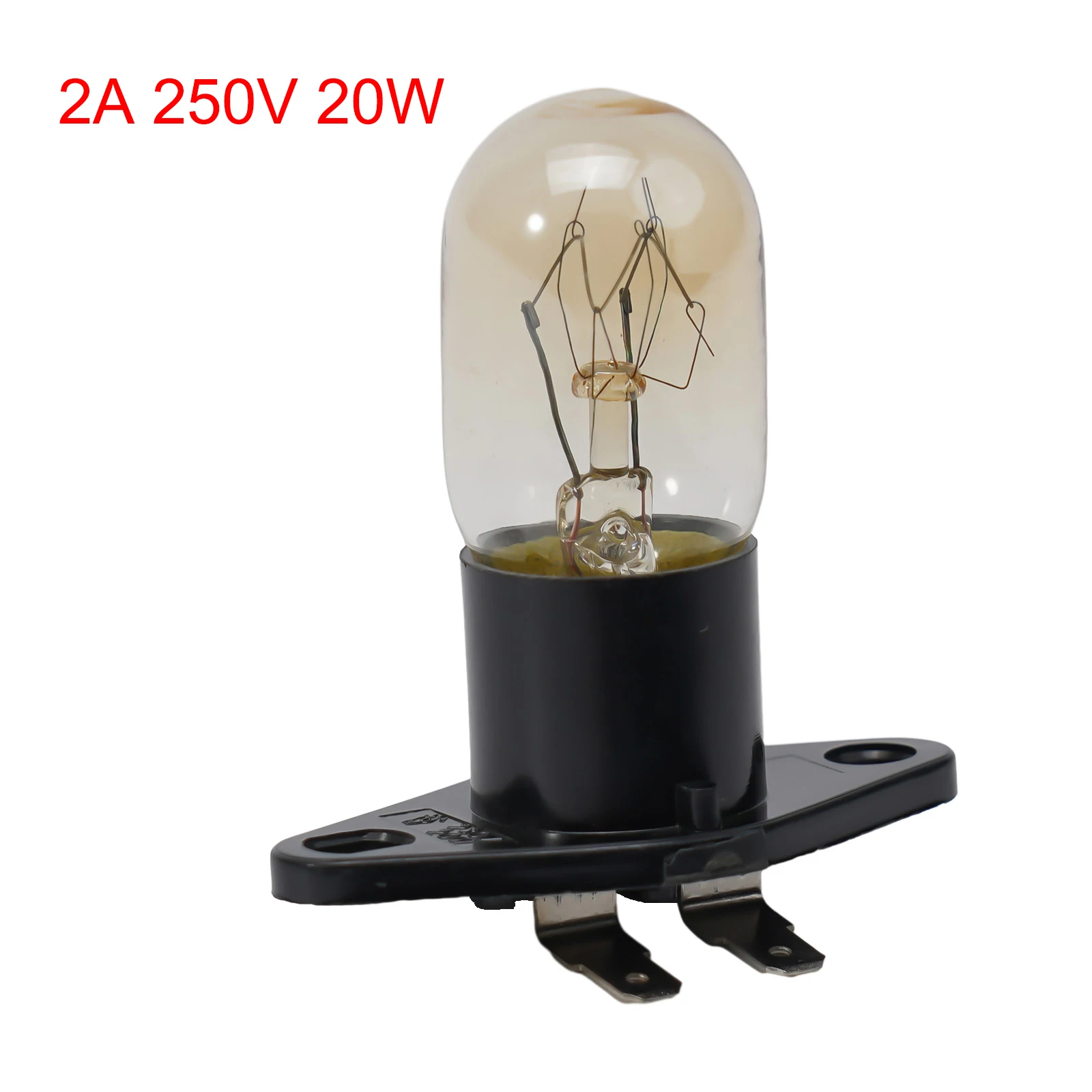 

1pc 2PIN Microwave Ovens Light Bulb Lamp Globe 250V 2A Fit For Most Brand Cookware Parts Microwave Ovens Replacement Accessories