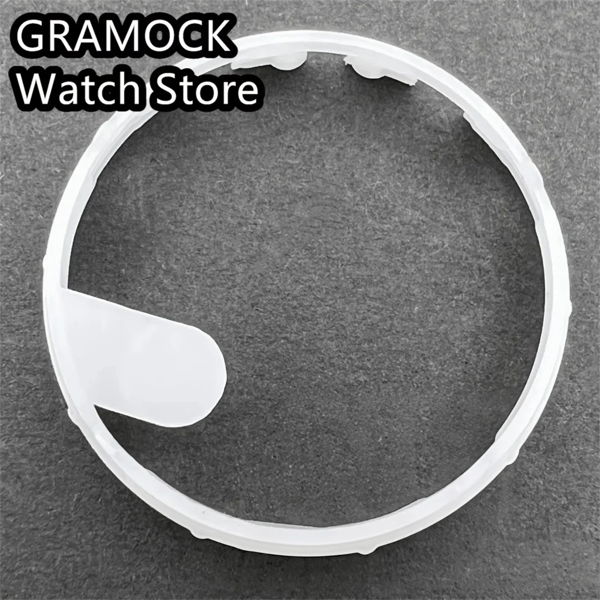 GRAMOCK VK63 VK64 Movement Plastic Ring Apacer Ring Fit For The 42mm to 42.5mm Quartz Movement Case Watch Case Accessories Parts