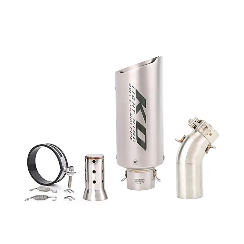 

For BMW C600 SPORT C650GT 2012-2015 Motorcycle Exhaust System 51mm Muffler Mid Link Pipe Stainless Steel Escape With DB Killer