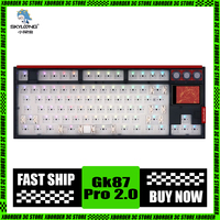 Skyloong Gk87 Pro 2.0 Mechanical Keyboard Customize Screen Three Mode Wireless Gaming Keyboard Hot Swap Gasket Office Pc Gamer