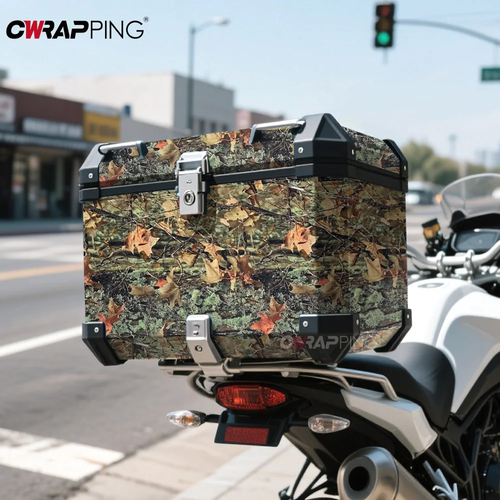 

Leaf Camouflage Print Sticker for Car Foil Self-adhesive Waterproof Wrap Car Vinyl Motorcycle Accessories Film Wrapping Covering