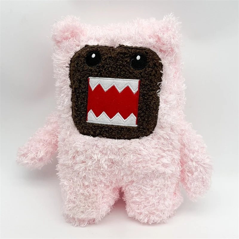 

Мягкая плюшевая игрушка-талисман Домо (розовый милый персонаж) для детей и подростков, декор для спальни, подарок на день рождения, кавайный сувенир