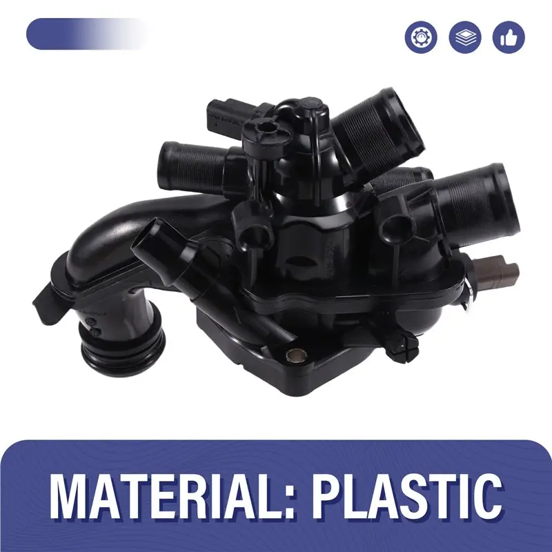 

Thermostat Housing Replacement For 207 308 1.6T Citroen C4 L C4(B7) DS3 DS4 DS5 DS6-Part Number 9808647080