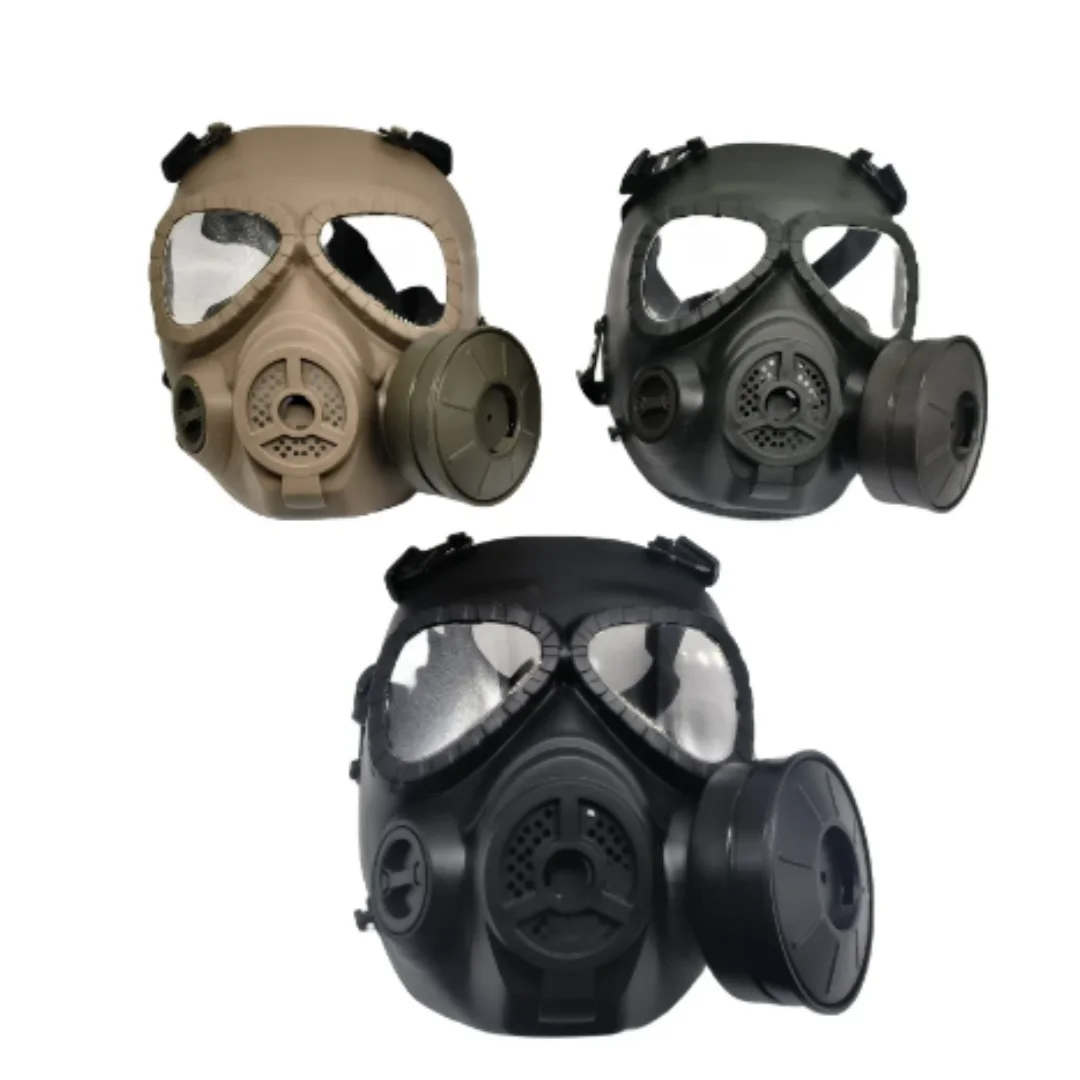 Gas Mask For M04 Tactical Airsoft Full Face Protection Mask For CS Cosplay Costume Halloween Masquerade Adjustable Strap