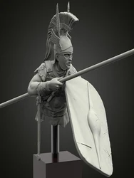 Resin soldier 1/10 ancient fantasy Samnite Warrior bust Model Unassambled Unpainted Figure Building Kit