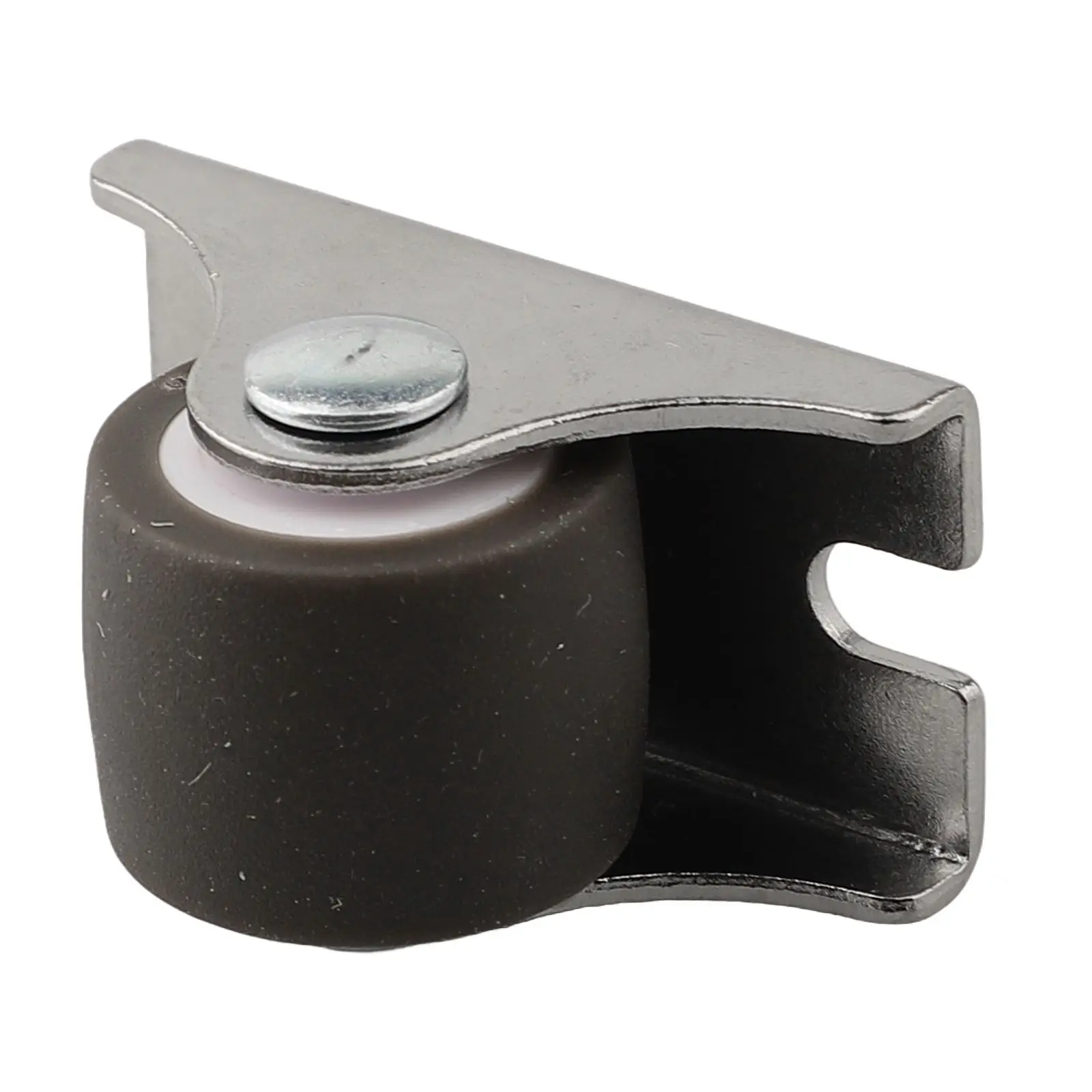 Living Room Silver Small Casters Rubber Casters Smooth Rolling Silent Operation Easy Installation Multi-surface Use