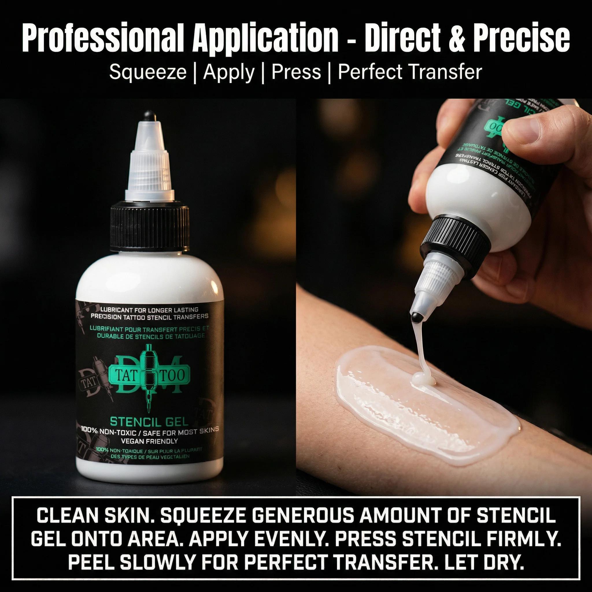 DM Tattoo Transfer Stencil Gel Thermal Copier Tattoo Transfer Stuff Solution Cream  Stencil Magic Cream Tattoo Accessories